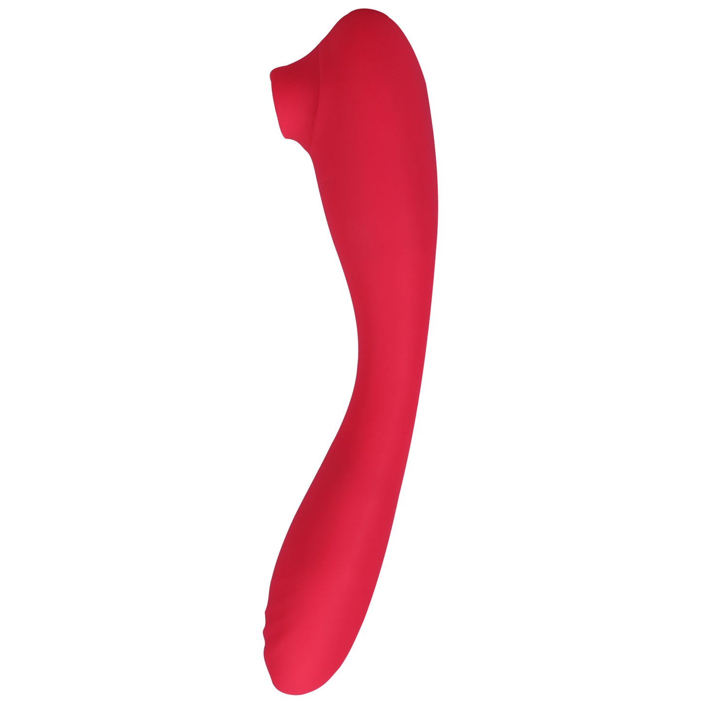"This Product Sucks - Sucking Clitoral Stimulator With Bendable G-Spot Vibrator - Pink DJ0990-26-BX"