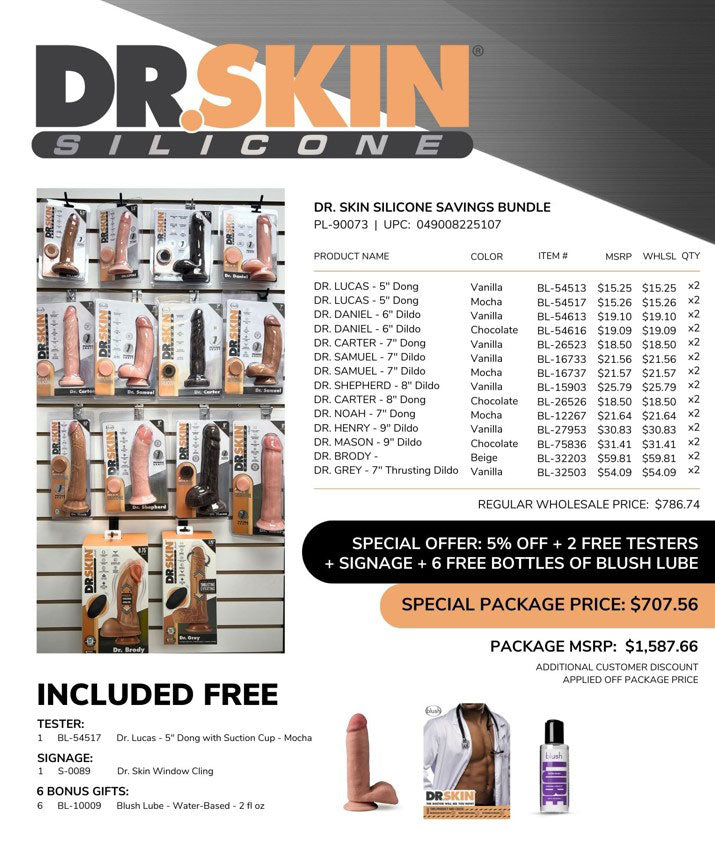 "Dr Skin Silicone Savings Bundle PL-90073"
