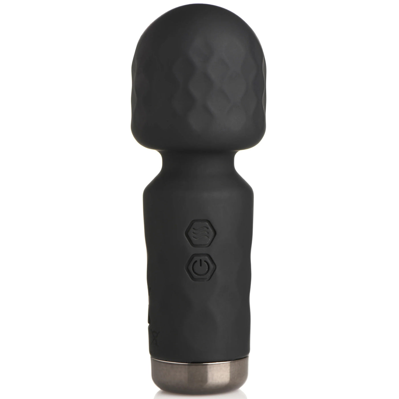 10x Mini Silicone Wand - Black BNG-AH205-BLK