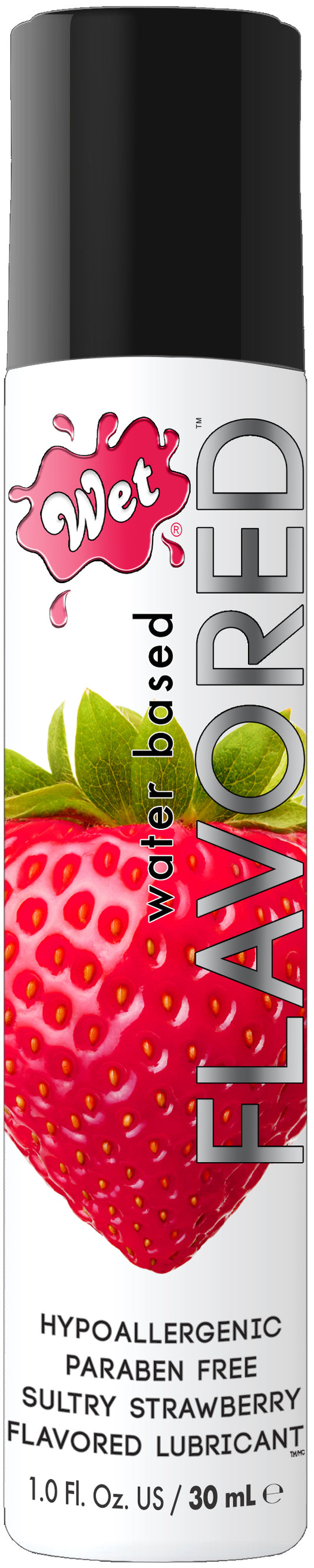 "Wet Flavored Lubricant Sexy Strawberry 1oz WT21608"