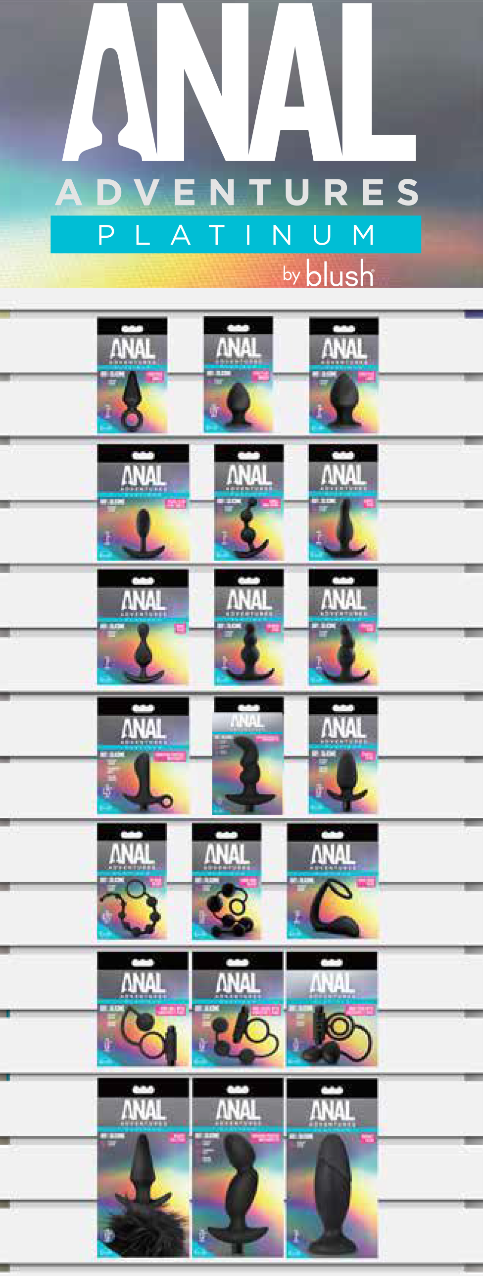 "Anal Adventures Platinum Blush Savings Bundle PL-99923"
