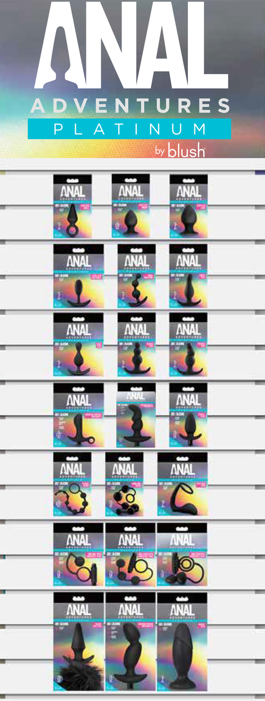 "Anal Adventures Platinum Blush Savings Bundle PL-99923"