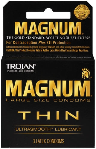 Trojan Magnum Thin - 3 Pack TJ64603