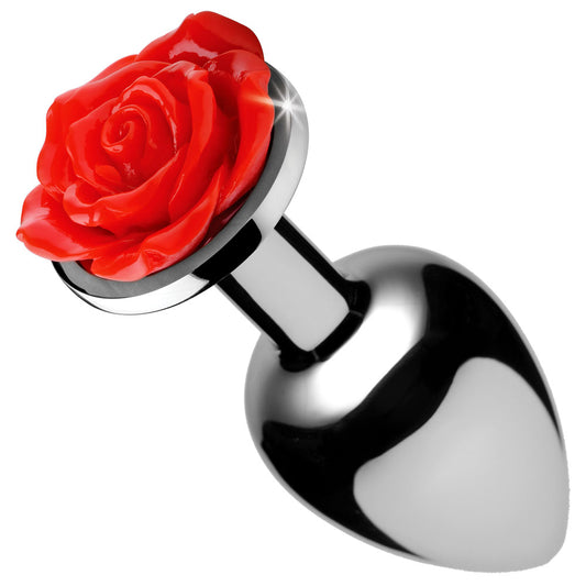 Red Rose Anal Plug - Small BTYS-AF634-SMALL