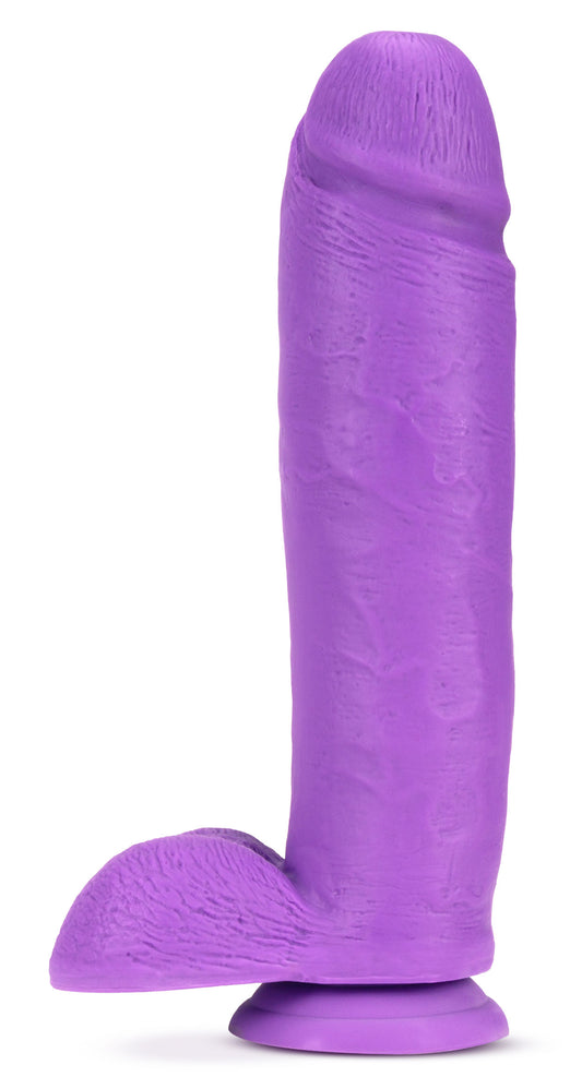 "Neo - 10 Inch Dual Density Dildo - Neon Purple BL-34531"