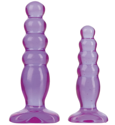 "Crystal Jellies Anal Trainer Kit - Purple DJ0283-12"