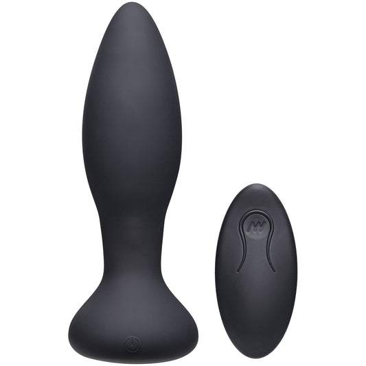"A-Play - Thrust - Experienced - Rechargeable  Silicone Anal Plug With Remote DJ0300-09-BX"