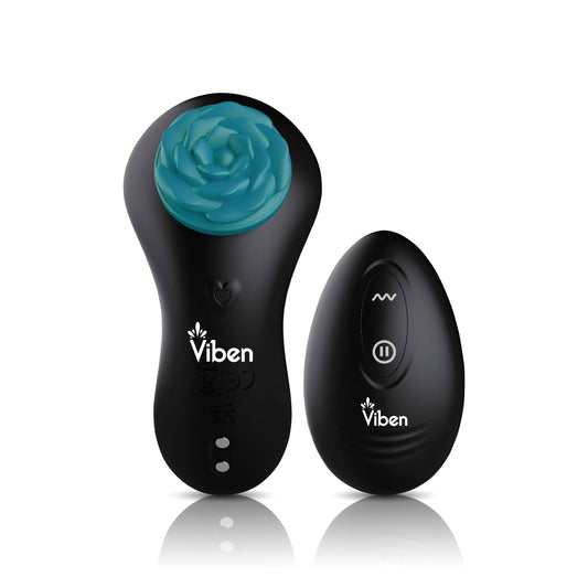 "Secret Seduction Remote Panty Vibe - Black/ocean VB-75014"