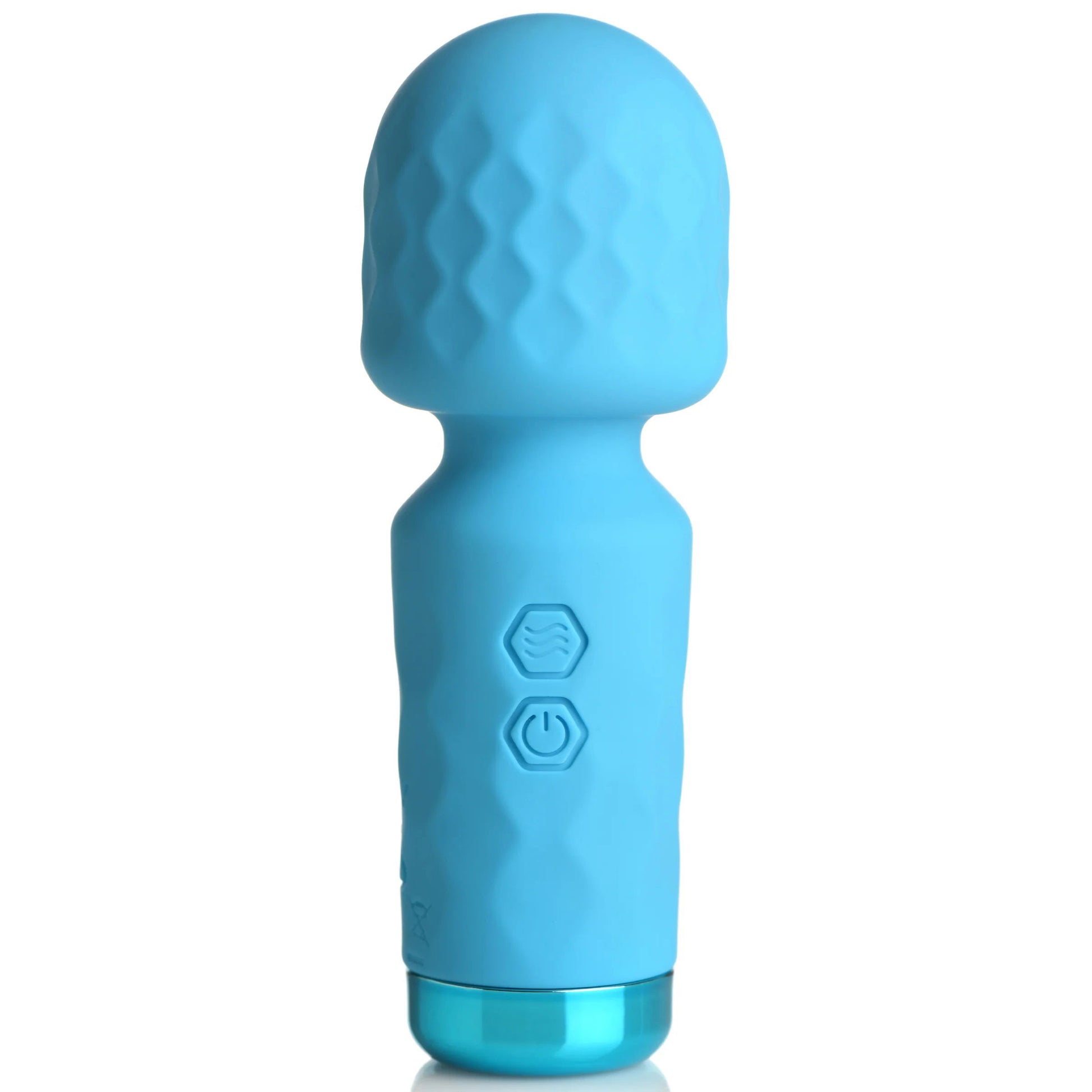 10x Mini Silicone Wand - Blue BNG-AH205-BLU