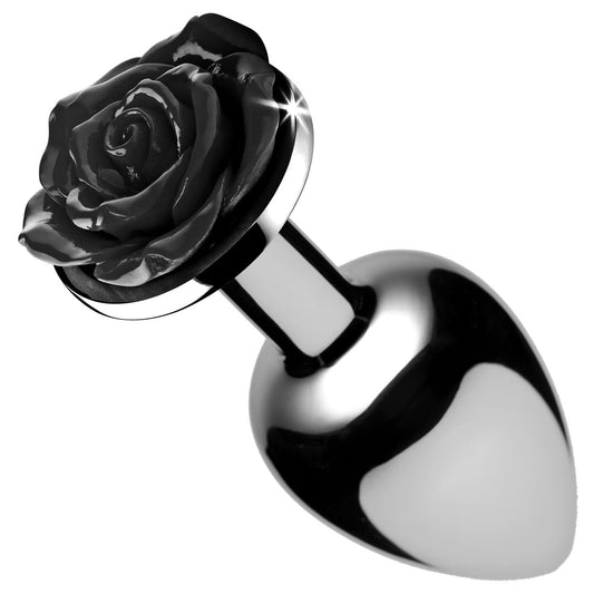 Black Rose Anal Plug - Medium BTYS-AF635-MEDIUM