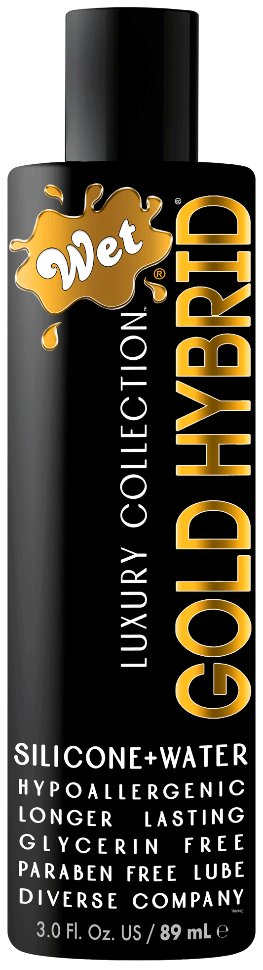 "Wet Gold Hybrid Water Silicone Blend - 3.1 Fl. Oz WT27204"