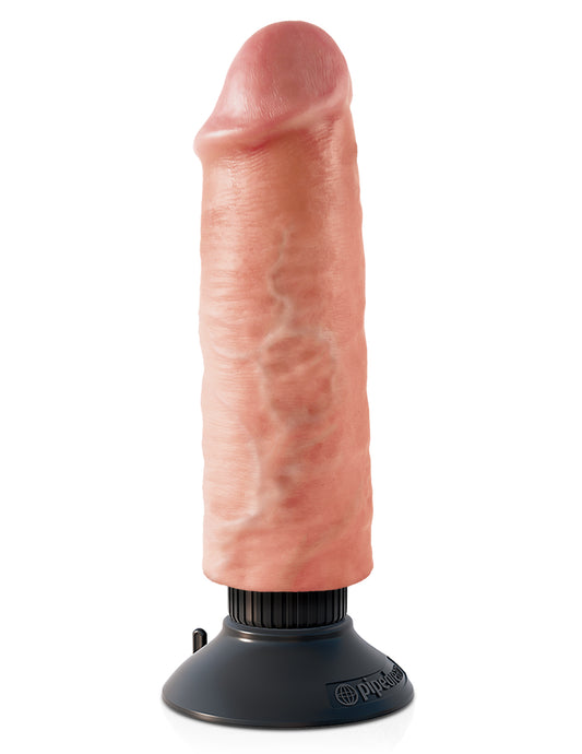 "King Cock 6-Inch Vibrating Cock - Light PD5401-21"