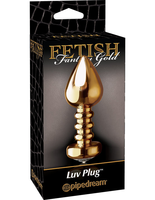 "Fetish Fantasy Gold Luv-Plug - Gold PD3991-27"