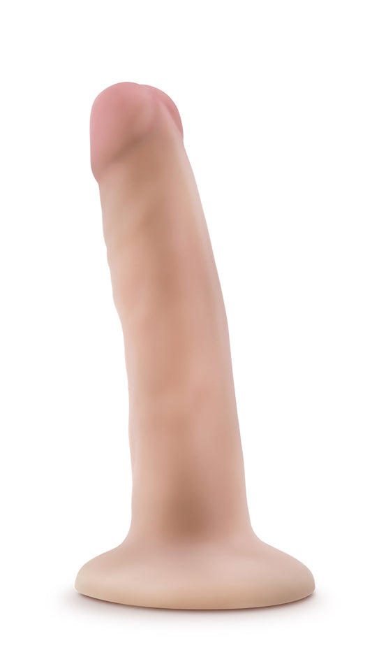 "Dr. Skin Silicone - Dr. Lucas - 5 Inch Dong With  Suction Cup - Vanilla BL-54513"