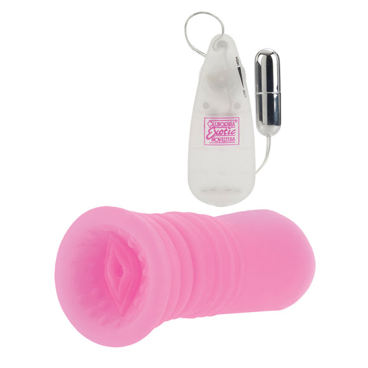 "Sue Johanson Glow-in-the-Dark Vibrating Super Head Honcho - Pink SE9574203"