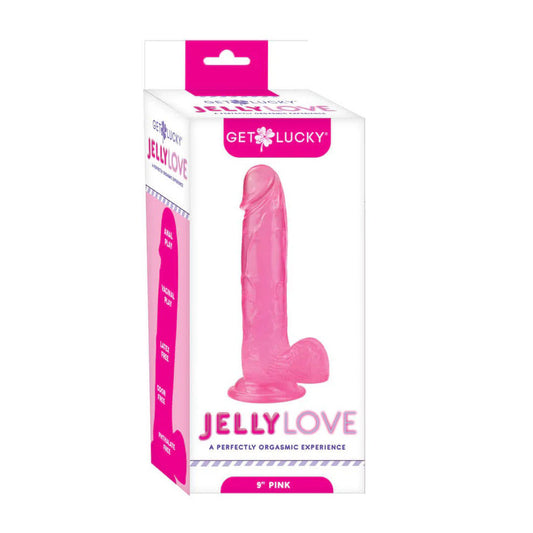 "Jelly Love 9 Dildo - Pink VB-GL-4431"