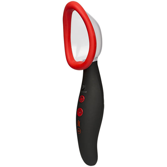 "Pumped - Rechargeable Vibrating Suckling Vagina Pump DJ2408-01-BX"