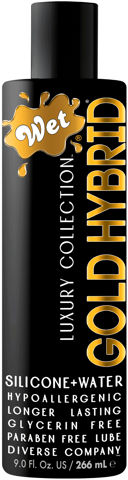 "Wet Gold Hybrid Water Silicone Blend - 9 Fl. Oz. WT27208"