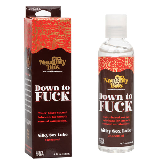 "Naughty Bits Down to Fuck Silky Sex Lube -  Boxed SE4410903"