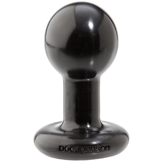 "Round Butt Plug - Small - Black DJ0244-53"