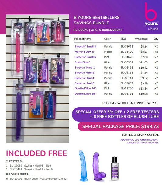 "B Yours Bestsellers Bundle PL-90070"