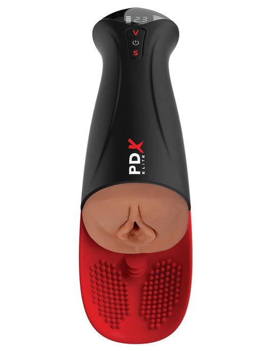 "Pdx Elite Fuck-O-Matic Pro XL - Brown PDRD552-29"