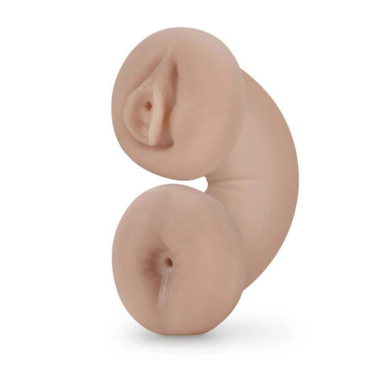 "M for Men - Soft and Wet - Double Trouble Glow in the Dark - Vanilla BL-84033"
