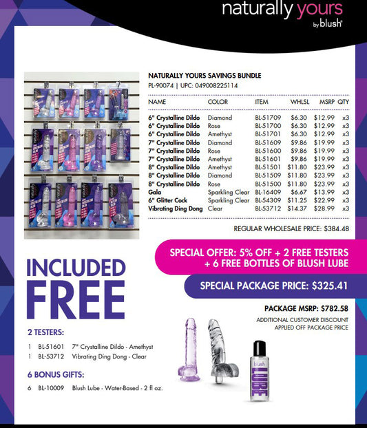 "Naturally Yours Savings Bundle PL-90074"