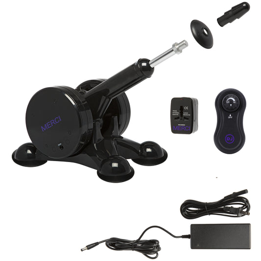 "Merci - Power Banger - Fuck Machine With Wireless  Remote - Black DJ2403-15-BX"