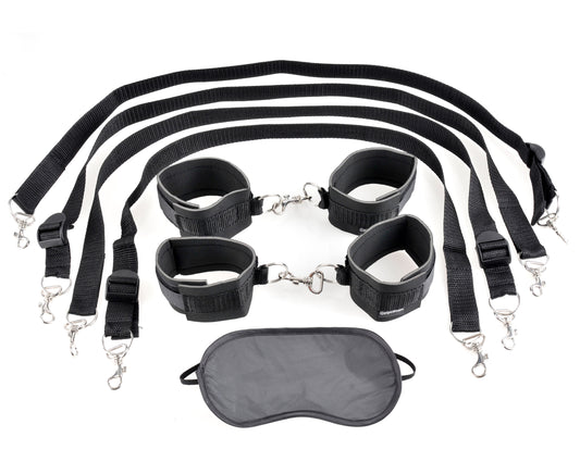 "Fetish Fantasy Series Cuff and Tether Set PD2151-23"