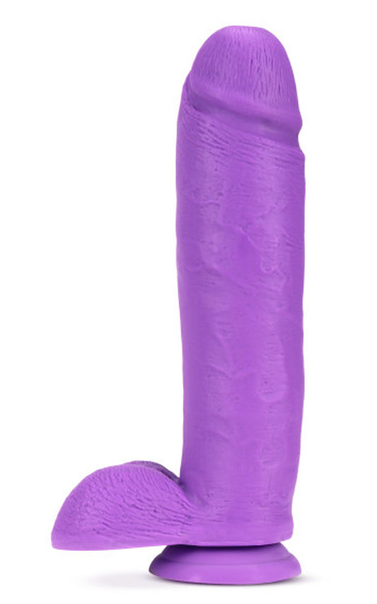 "Neo - 11 Inch Dual Density Dildo - Neon Purple BL-34541"