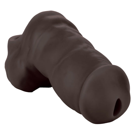 "Packer Gear 4 Inch Ultra-Soft Silicone Stp Packer - Black SE1582353"