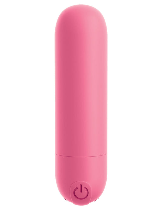 "Omg! Bullets Play Rechargeable Vibrating Bullet - Pink PD1793-11"