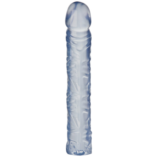 "Crystal Jellies Classic Dong 10 Inch - Clear DJ0286-02"