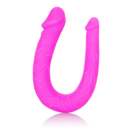 "Silicone Double Dong Ac/dc Dong - Pink SE0311702"