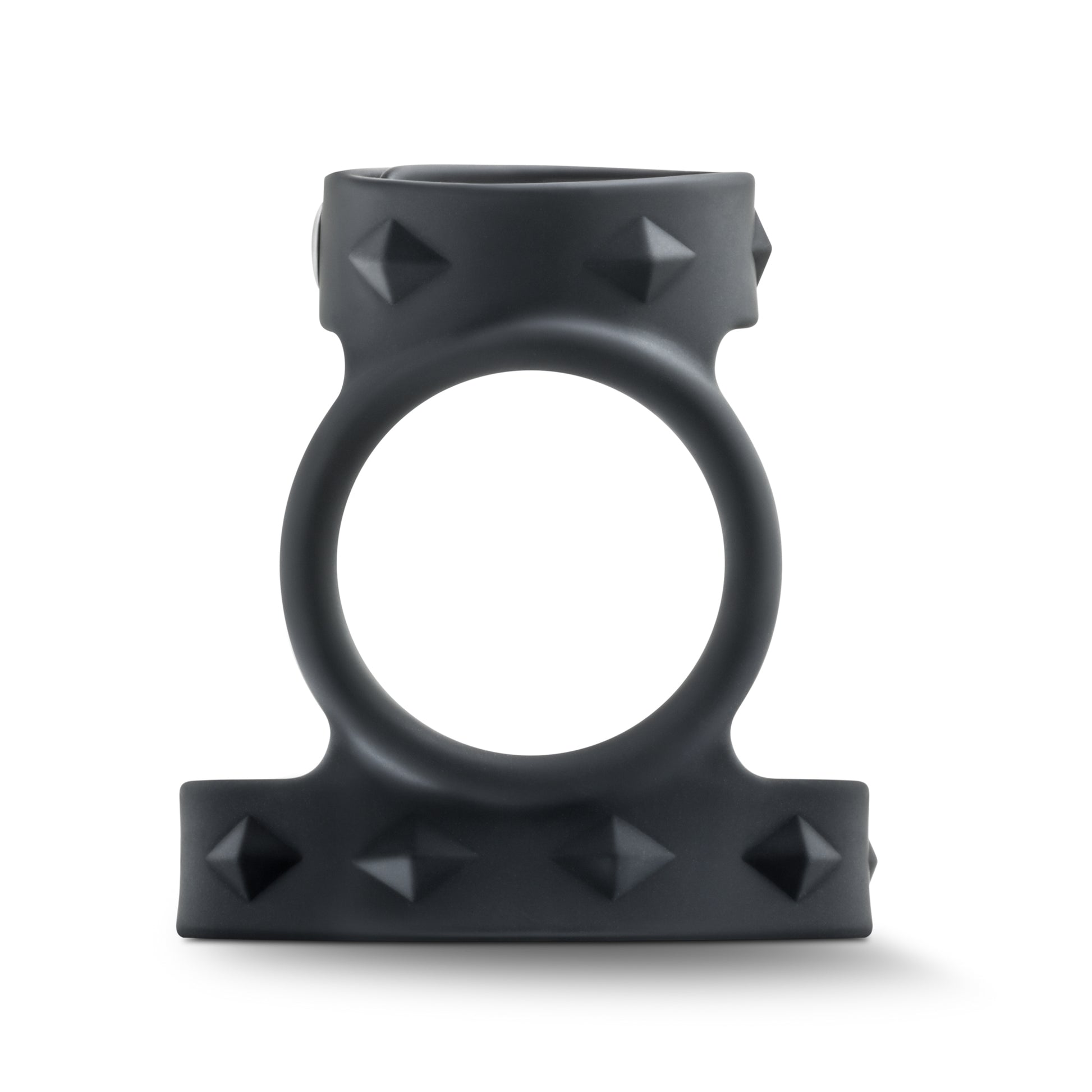 "Performance - Vs8 - Silicone Double Cock & Ball Strap - Black BL-91735"