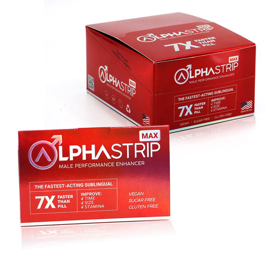 Alphastrip Max Male Performance Enhancer 36 Ct Display LU-FTPALPHMX