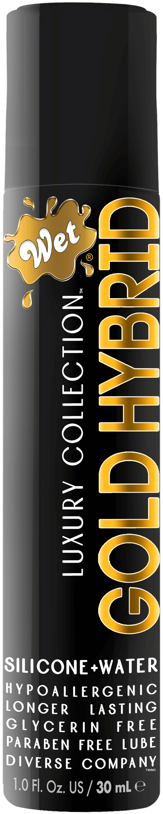"Wet Gold Hybrid Water Silicone Blend - 1 Fl. Oz. WT27202"