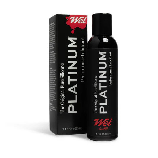 "Wet Platinum Luxury Silicone Lubricant 3.1oz WT26100"