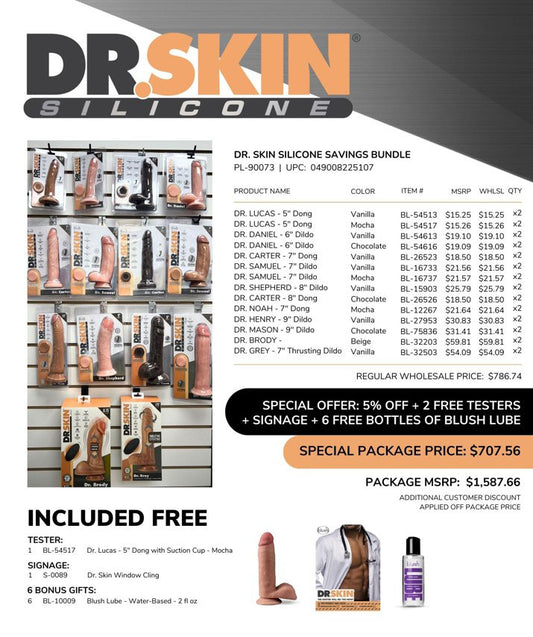 "Dr Skin Silicone Savings Bundle PL-90073"