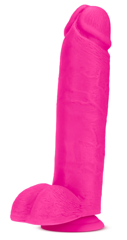 "Au Naturel - Bold - Huge - 10 Inch Dildo - Pink BL-26710"