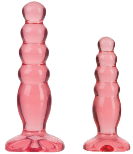 "Crystal Jellies Anal Delight Trainer Kit - Pink DJ0283-10"