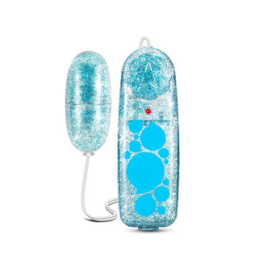 "B Yours - Glitter Power Bullet - Blue BL-05532"