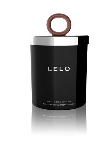 "Flickering Touch Massage Candle Vanilla and Cream  De Cacao - 5.3 Oz LELO-1210"