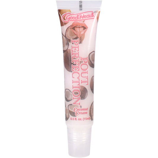 "Goodhead - Pout Perfection - Lip Balm - Coconut Cream - 0.50oz DJ1365-01-BX"