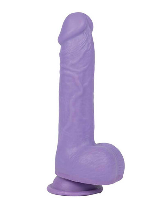 "Real Skin Mr. Lavender 7.5 Dual Layer Dildo TMN-GL-4608"