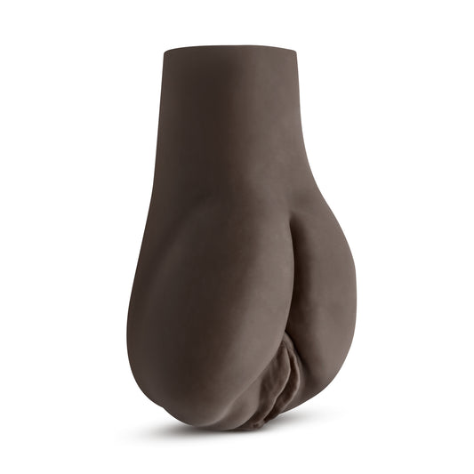 "Hot Chocolate - Doggy Style Deanna - Vibrating Realistic Masturbator - Chocolate BL-09046"