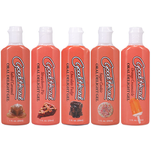 "Goodhead - Oral Delight Gel - Dessert - 5 Pack - 1 Fl. Oz. DJ1361-41-BX"