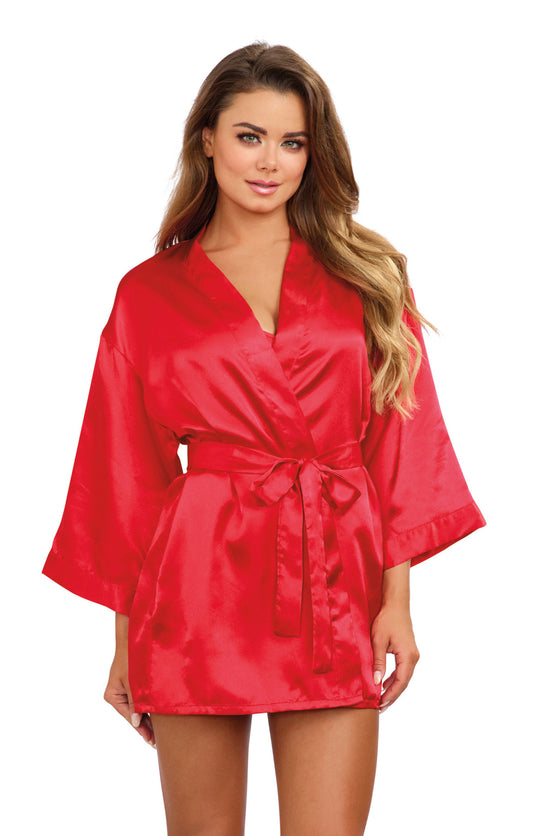"Robe, Chemise, Padded Hanger - Large - Red DG-3717REDL"