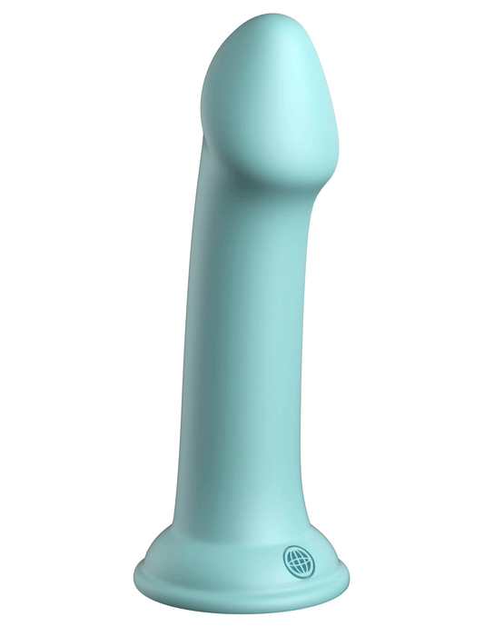 "Dillio Platinum - Big Hero 6 Inch Dildo - Teal PD5385-14"